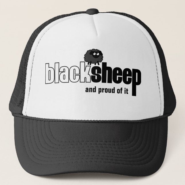 BlackSheep Trucker's Cap (Front)