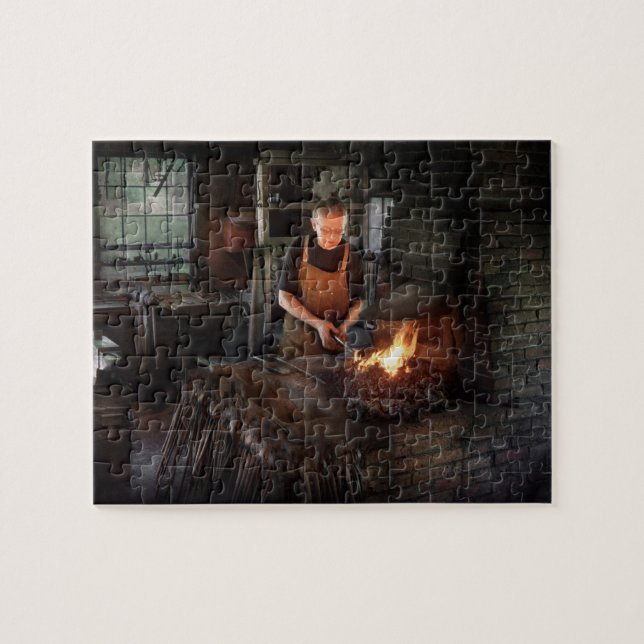 Blacksmith - Blacksmiths like it hot Jigsaw Puzzle (Horizontal)