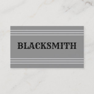 Blacksmith Business Card