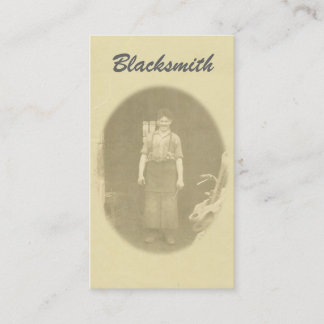 Blacksmith Business Card