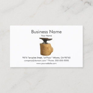 Blacksmith Business Card Template