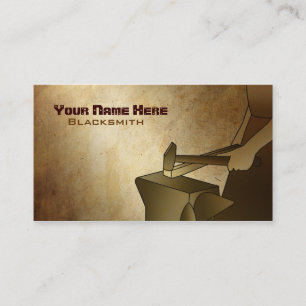 Blacksmith Business Cards