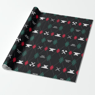 Blacksmith Christmas Wrapping Paper