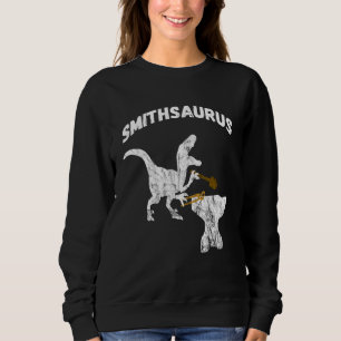 Blacksmith Dinosaurs  Tongs Blacksmithing T Rex Di Sweatshirt