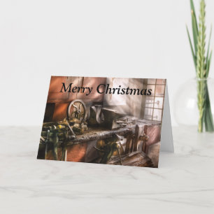 Blacksmith - In my Grandfather's Workshop - Curren Holiday Card