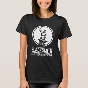 Blacksmith Master I Smith Amboss Craftsman T-Shirt