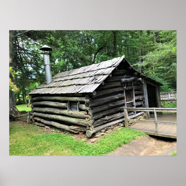 Blacksmith Shop at Mabry Mill, Virginia Poster (Front)