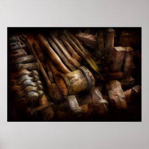 Blacksmith - The art of Pounding Poster