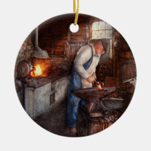 Blacksmith - The Smith Ceramic Tree Decoration