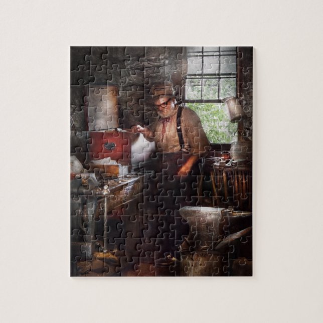 Blacksmith - The Smithy Jigsaw Puzzle (Vertical)