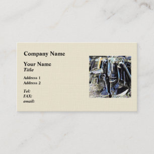 Blacksmith Tools Business Card