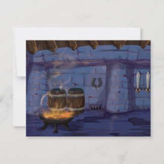 Blacksmiths Forge Invitation