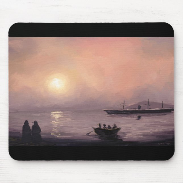Blacksod Bay mouspad Mouse Mat (Front)