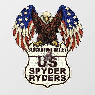 Blackstone Valley Chapter - Decal Eagle Logo