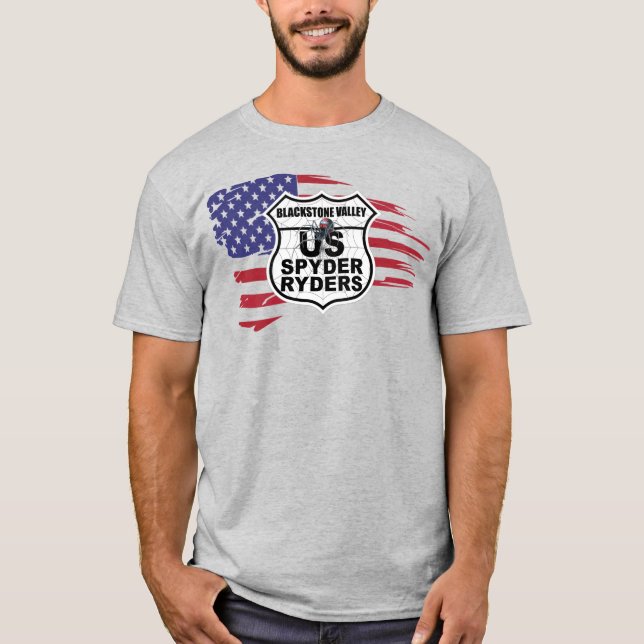 Blackstone Valley Chapter - Tattered Flag T-Shirt (Front)