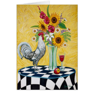 BlacktCheck  Rooster Card