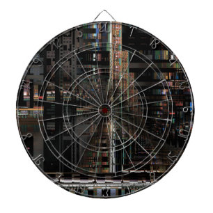 BlackTechnology Circuit Board Electronic Computer. Dartboard