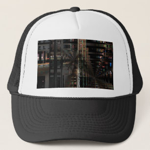BlackTechnology Circuit Board Electronic Computer. Trucker Hat