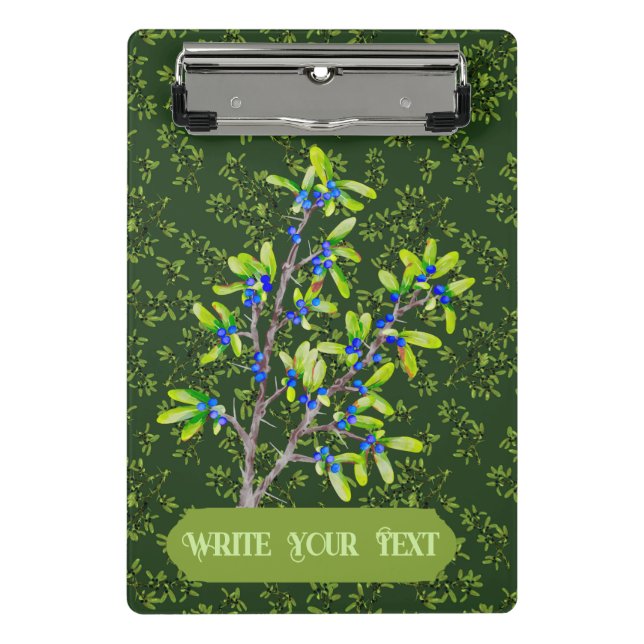 Blackthorn Binder Mini Clipboard (Front)