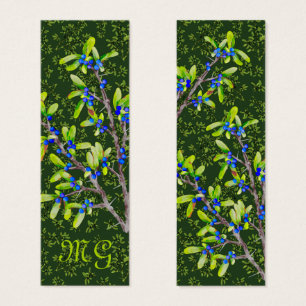 Blackthorn Branches with Initials