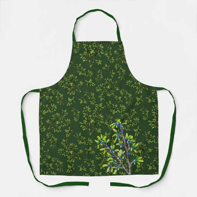 Blackthorn Dark Green  Apron (Front)