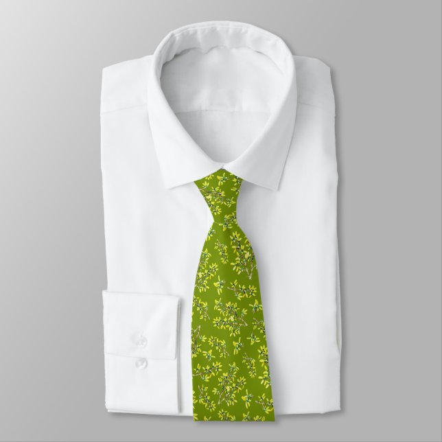 Blackthorn green tie (Tied)