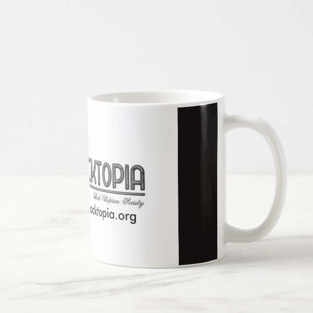 Blacktopia Classic Coffee & Tea Mug (Right)
