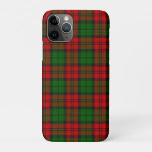Blackwatch Campbell Tartan Red Green Plaid iPhone 11 Pro Case