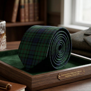 Blackwatch Heritage Tartan Executive Tie