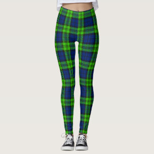 Blackwatch Plaid Tartan Leggings