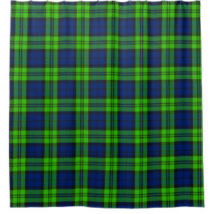 Blackwatch Plaid Tartan Shower Curtain