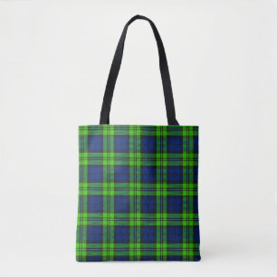 Blackwatch Plaid Tartan Tote Bag