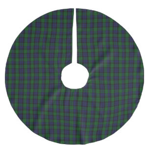 Blackwatch Tartan Brushed Polyester Tree Skirt
