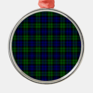 Blackwatch tartan Campbell clan Metal Tree Decoration