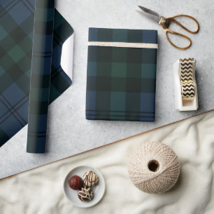Blackwatch Tartan Wrapping Paper