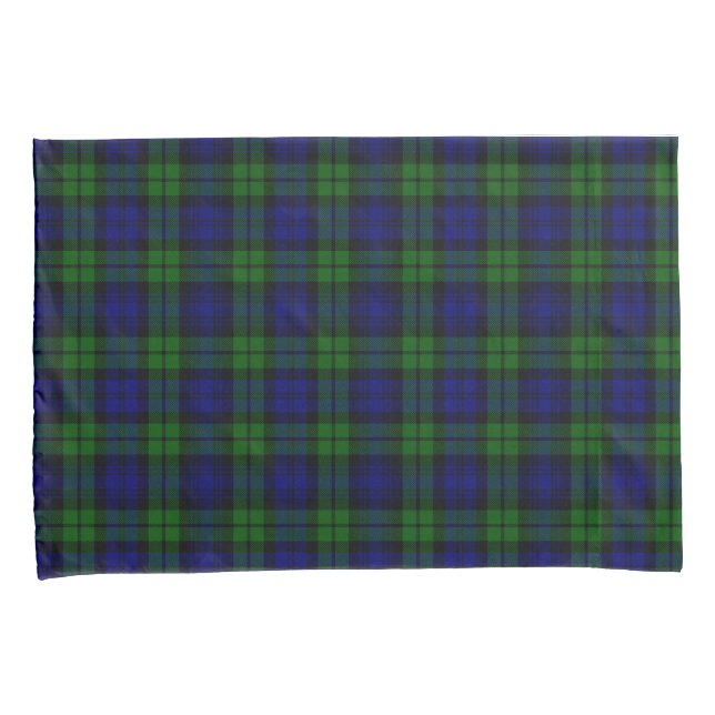 BlackwatchT artan Campbell Clan Pillowcase (Front-Right)