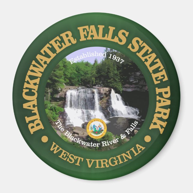 Blackwater Falls SP Magnet (Front)