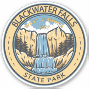 Blackwater Falls State Park West Virginia Badge