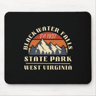 Blackwater Falls State Park West Virginia Mountain Mouse Mat