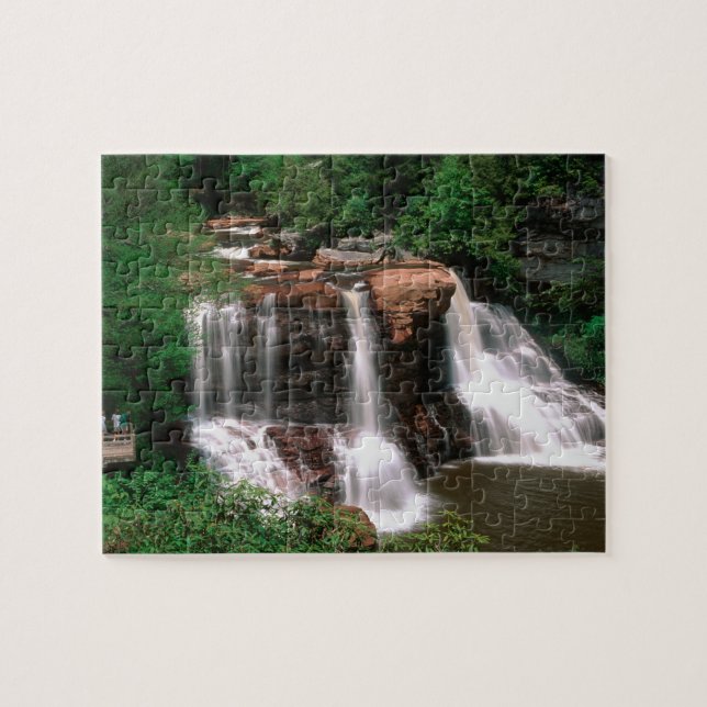 Blackwater Falls, West Virginia, scenic, Jigsaw Puzzle (Horizontal)