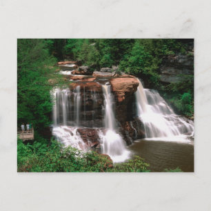 Blackwater Falls, West Virginia, scenic, Postcard