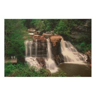 Blackwater Falls, West Virginia, scenic, Wood Wall Art