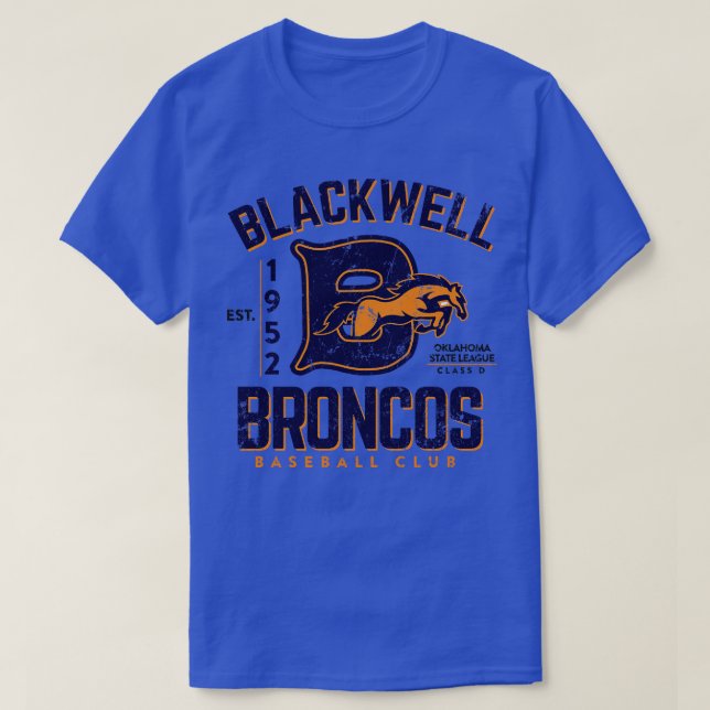 Blackwell Broncos 1 T-Shirt (Design Front)