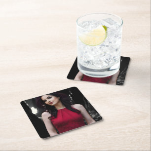 BlackWhiteRed coaster