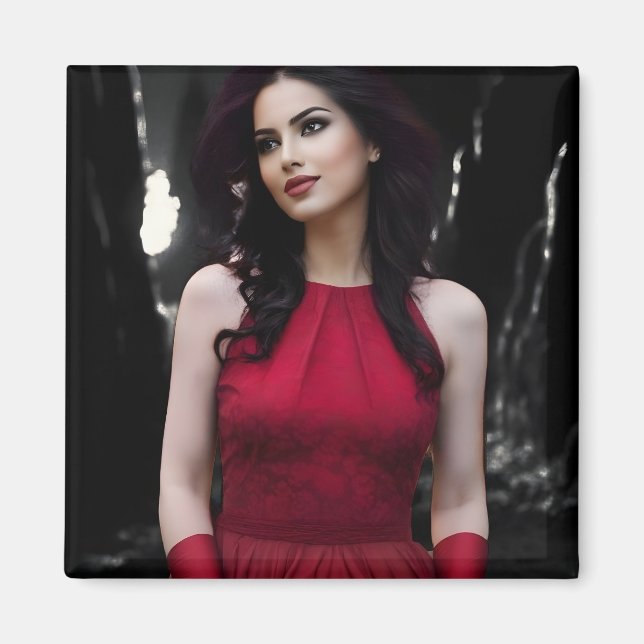 BlackWhiteRed magnet (Front)