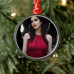 BlackWhiteRed ornament