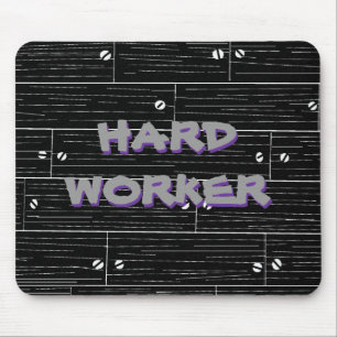 blackwood, HARD WORKER, HARD WORKER Mouse Mat