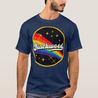 Blackwood Rainbow In Space Vintage Style T-Shirt