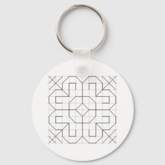 Blackwork keychain