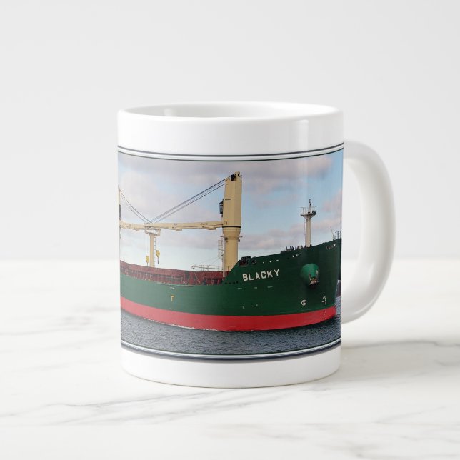 Blacky Jumbo mug (Front Right)